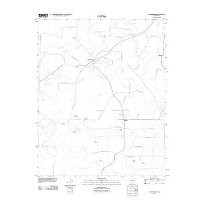 2011 Map of Strawberry, 2011 Print