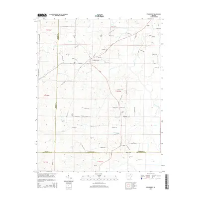 2014 Map of Strawberry, 2014 Print