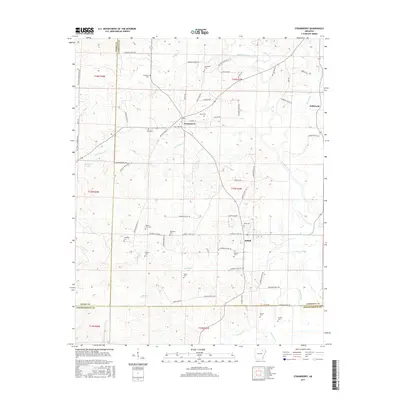 2017 Map of Strawberry, 2017 Print