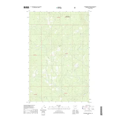 2020 Map of Strawberry Mountain, 2020 Print