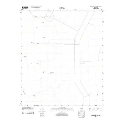 2010 Map of Strawberry Peak, 2010 Print