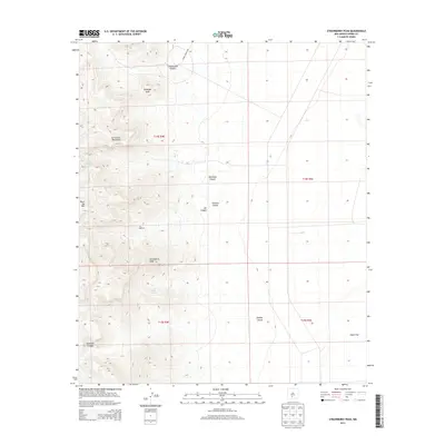 2013 Map of Strawberry Peak, 2013 Print