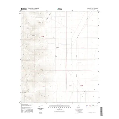 2017 Map of Strawberry Peak, 2017 Print