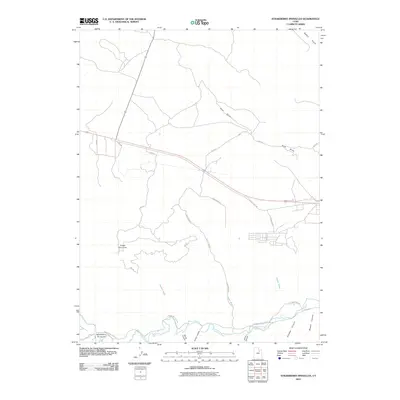 2010 Map of Strawberry Pinnacles, 2010 Print