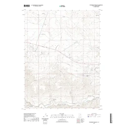 2020 Map of Strawberry Pinnacles, 2020 Print