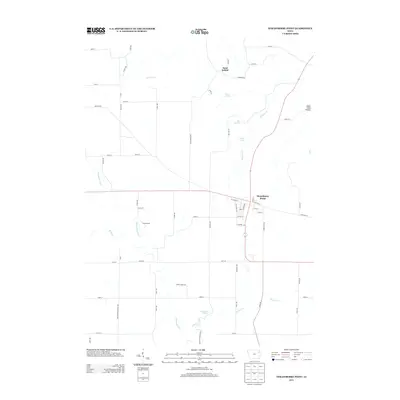 2013 Map of Strawberry Point, 2013 Print