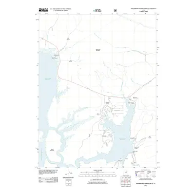 2011 Map of Strawberry Reservoir NE, 2011 Print