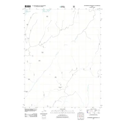 2011 Map of Strawberry Reservoir SE, 2011 Print
