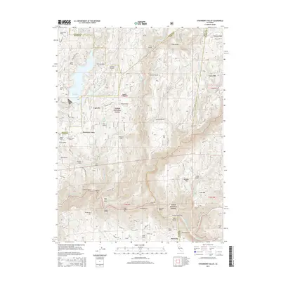 2015 Map of Strawberry Valley, 2015 Print