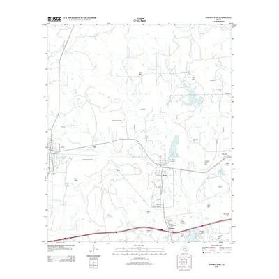 2012 Map of Strawn East, 2012 Print