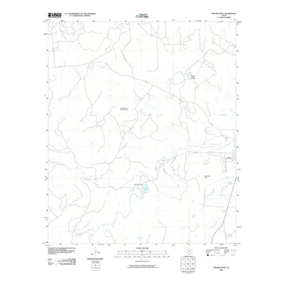 2010 Map of Strawn West, 2010 Print