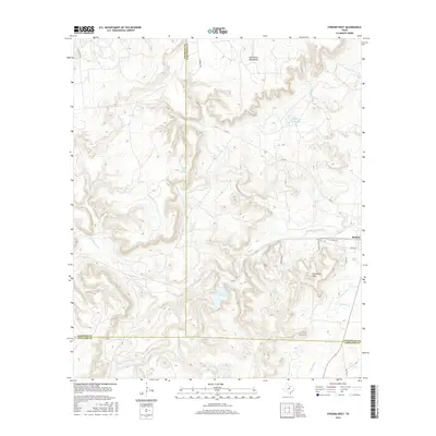 2016 Map of Strawn West, 2016 Print