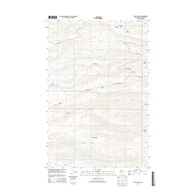 2014 Map of Stray Gulch, 2014 Print