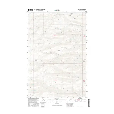 2017 Map of Stray Gulch, 2017 Print