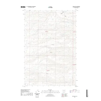2020 Map of Stray Gulch, 2020 Print