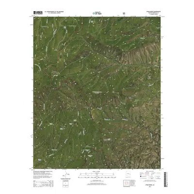 2014 Map of Strayhorse, 2014 Print