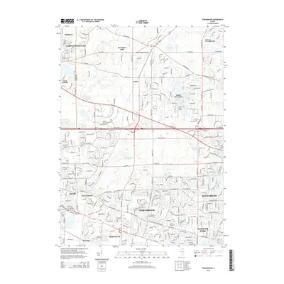 2015 Map of Streamwood, 2015 Print