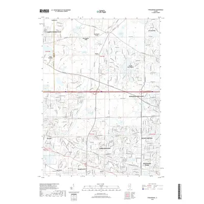 2018 Map of Streamwood, 2018 Print