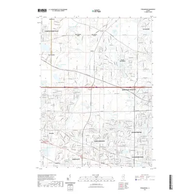 2021 Map of Streamwood, 2021 Print
