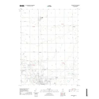 2018 Map of Streator North, 2018 Print