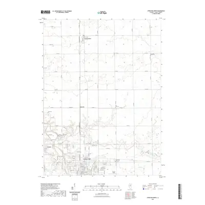 2021 Map of Streator North, 2021 Print