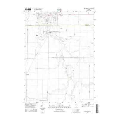 2015 Map of Streator South, 2015 Print