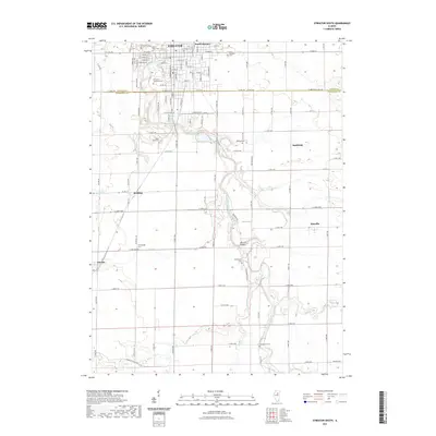 2021 Map of Streator South, 2021 Print