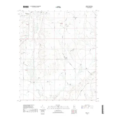 2018 Map of Street, 2018 Print