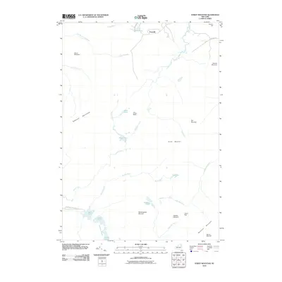 2010 Map of Street Mountain, 2010 Print
