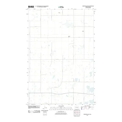 2011 Map of Streeter Flats, 2011 Print