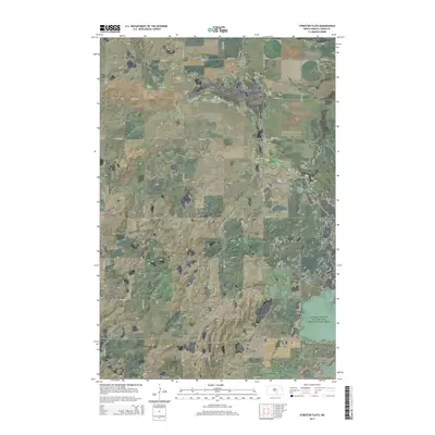 2014 Map of Streeter Flats, 2014 Print