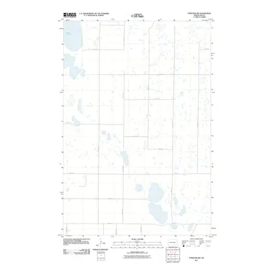 2011 Map of Streeter NW, 2011 Print
