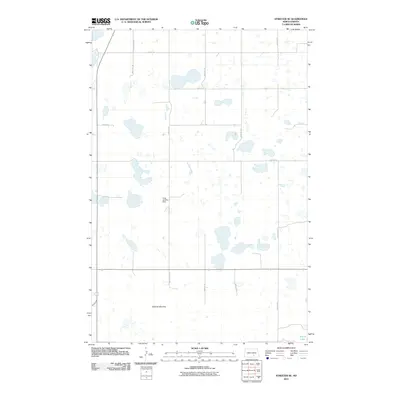 2011 Map of Streeter SE, 2011 Print