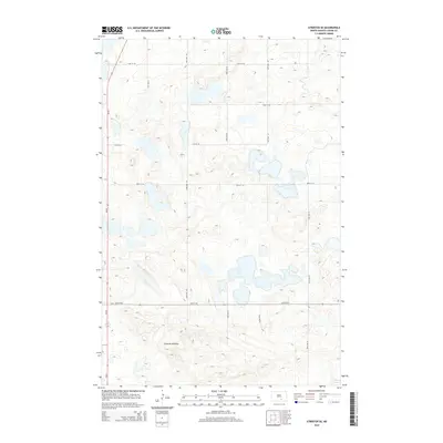 2014 Map of Streeter SE, 2014 Print