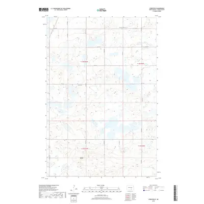 2018 Map of Streeter SE, 2018 Print