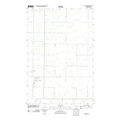 2011 Map of Streeter, 2011 Print