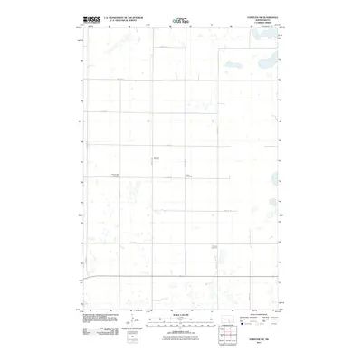 2011 Map of Streeter SW, 2011 Print