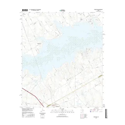 2016 Map of Streetman, 2016 Print