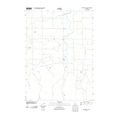 2010 Map of Stricker Butte, 2010 Print