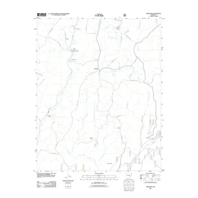 2011 Map of Strickler, 2011 Print