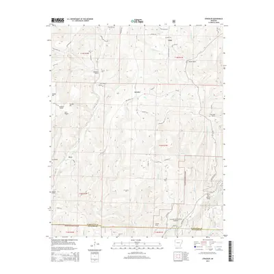 2014 Map of Strickler, 2014 Print