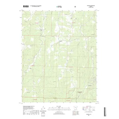 2020 Map of Strickler, 2020 Print