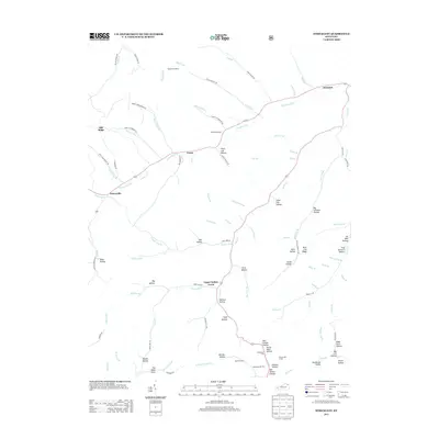 2013 Map of Stricklett, 2013 Print