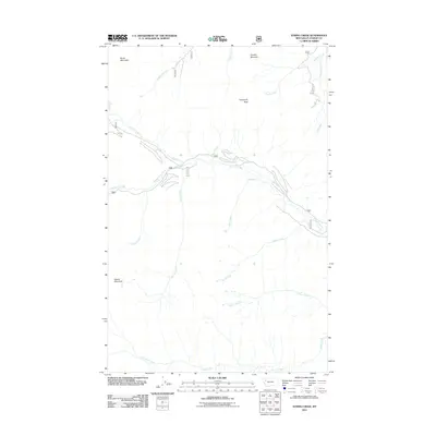 2011 Map of String Creek, 2011 Print