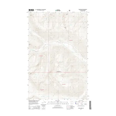 2014 Map of String Creek, 2014 Print