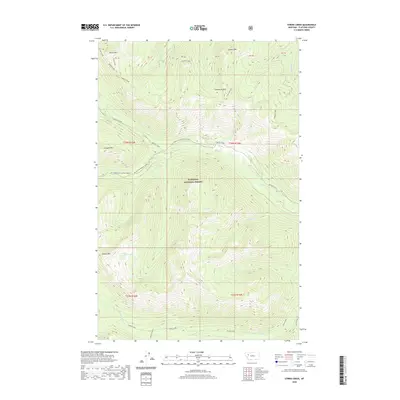 2020 Map of String Creek, 2020 Print
