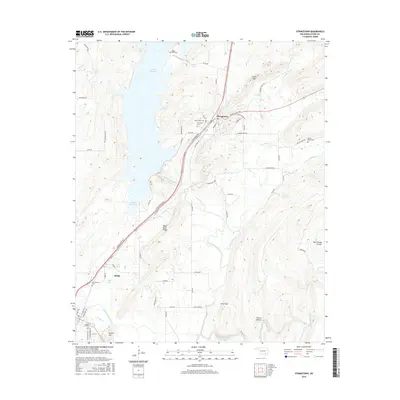 2016 Map of Stringtown, 2016 Print