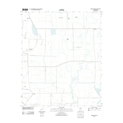 2012 Map of Stringtown, 2012 Print