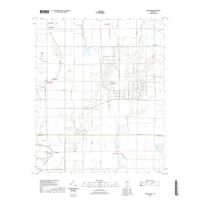 2020 Map of Stringtown, 2020 Print