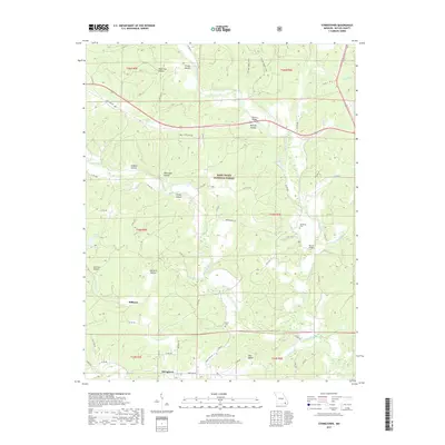 2017 Map of Stringtown, 2017 Print